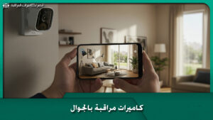 كاميرات مراقبة بالجوال