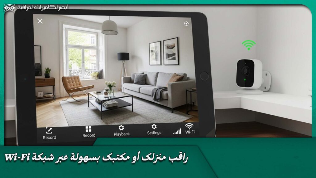 كاميرات مراقبة خارجية واي فاي