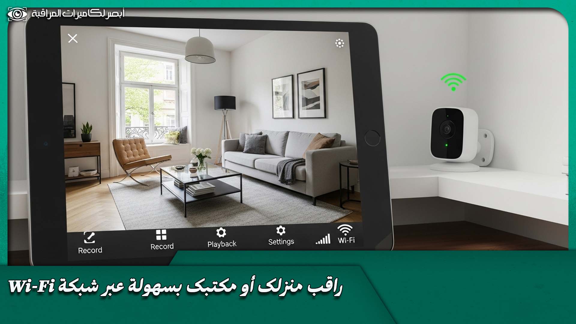 كاميرات مراقبة خارجية واي فاي